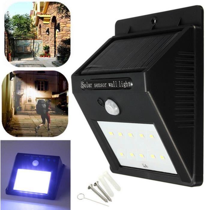 detecteur de mouvement solaire