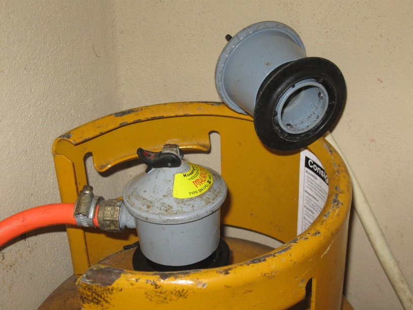 detendeur bonbonne de gaz