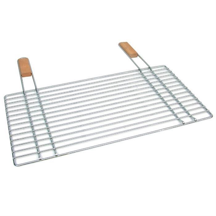 Grille Barbecue HOMESCAPES Ø60 Cm | Fer Et Acier Qualité | Pour Jardin Et Extérieur