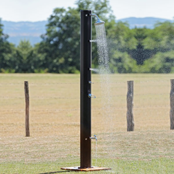 douche solaire exterieure piscine