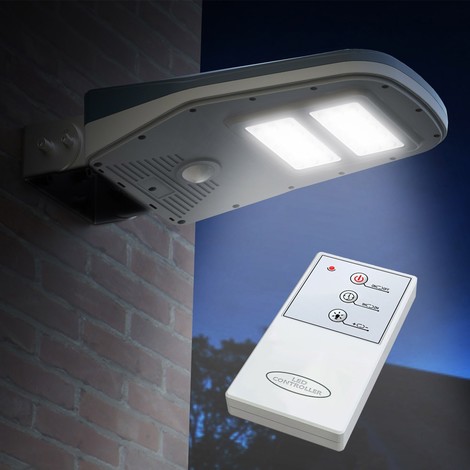 eclairage led avec panneau solaire