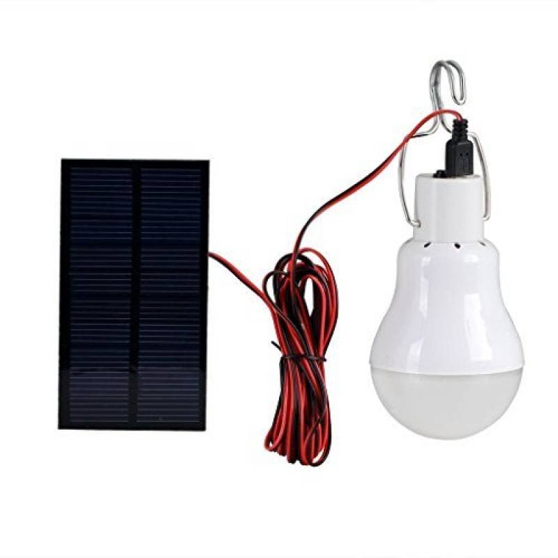 eclairage led avec panneau solaire