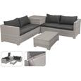 ensemble canape fauteuil jardin