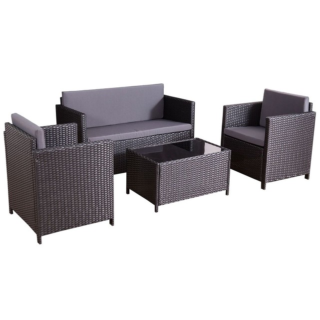 ensemble canape fauteuil jardin
