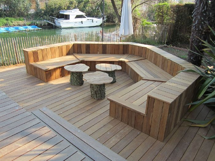 fabriquer son salon de jardin en bois - Agencement de jardin aux