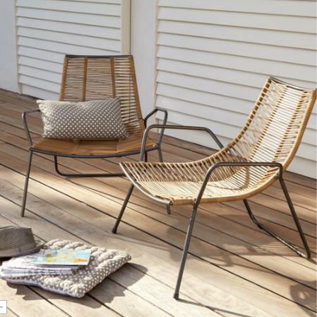 fauteuil bas jardin