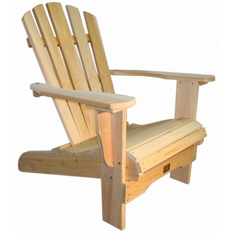 fauteuil bois adirondack