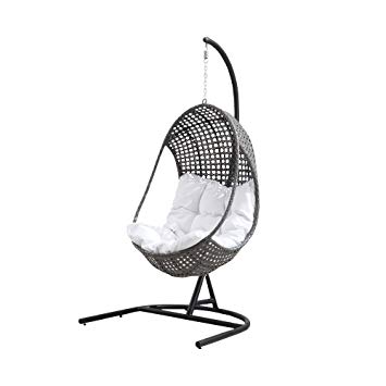 fauteuil de jardin en forme d'oeuf