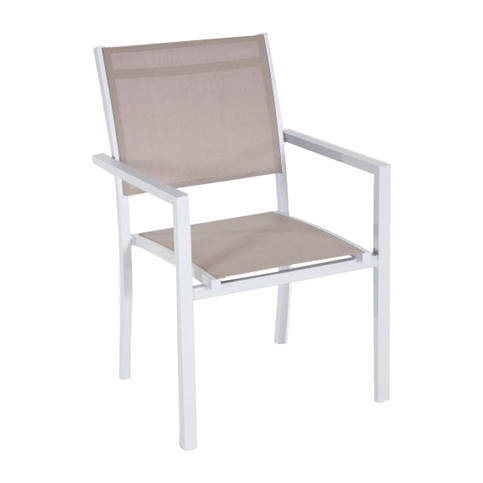 fauteuil de jardin taupe