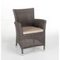 fauteuil jardin resine tressee