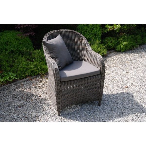 fauteuil jardin resine tressee