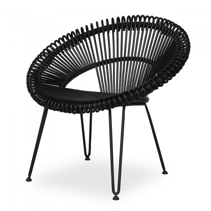 fauteuil noir design