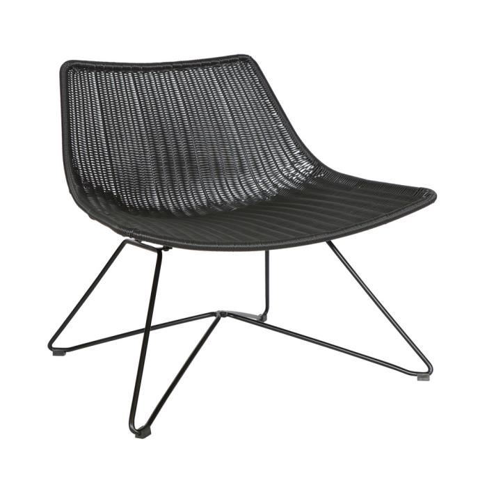fauteuil noir design