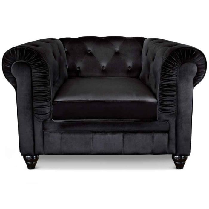 fauteuil noir design