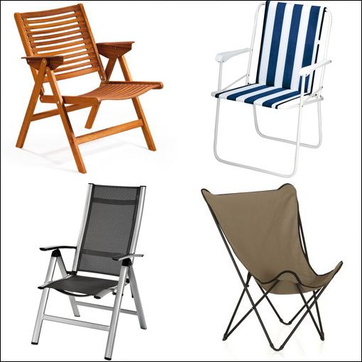 fauteuil pliant pour jardin