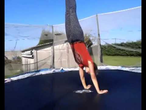 figures sur trampoline