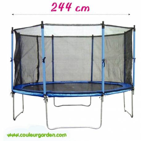 filet de protection trampoline 244 cm