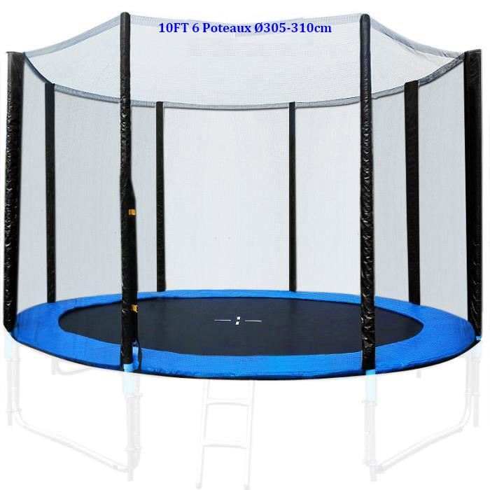 4 Pièces Cordes Filet Trampoline 4,6 M - Corde Connexion Solide PP Tressé, Remplacement Robuste