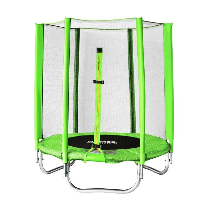 Barres De Filet De Remplacement Pour Trampoline - 176/196 Cm - Manche En Mousse - Anti-collision - Bleu