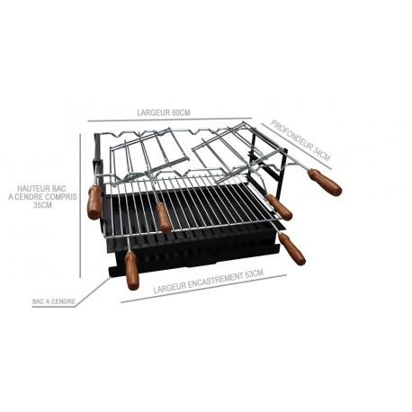 foyer pour barbecue