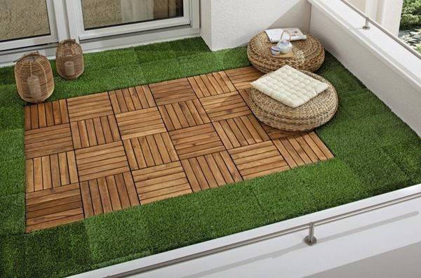 gazon artificiel balcon
