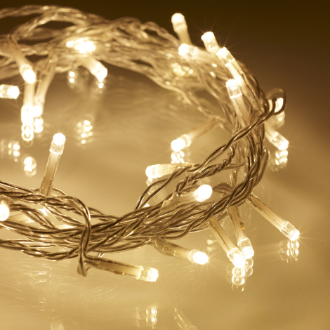 guirlande lumineuse led blanc chaud