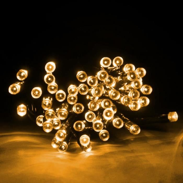 guirlande lumineuse led blanc chaud