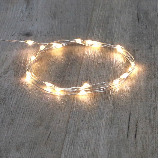 guirlande lumineuse led blanc chaud