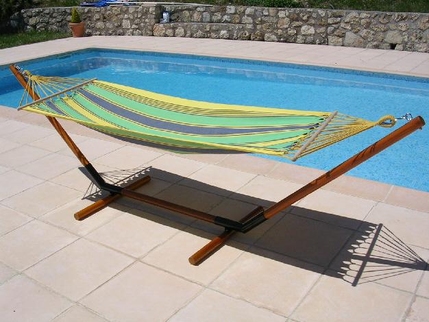 hamac bois exotique