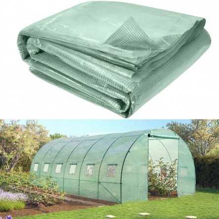 Outsunny Bâche De Remplacement Pour Serre De Jardin 140 X 143 X 190 Cm