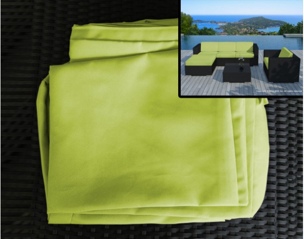 housse pour coussin salon de jardin