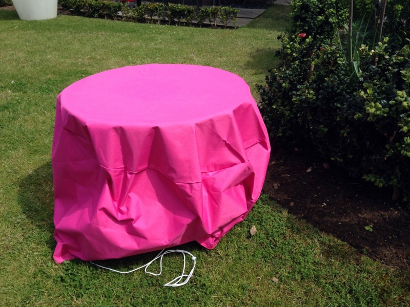 housse protection table jardin ronde