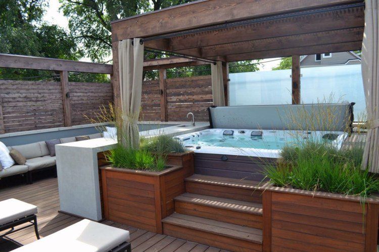 jacuzzi pour jardin