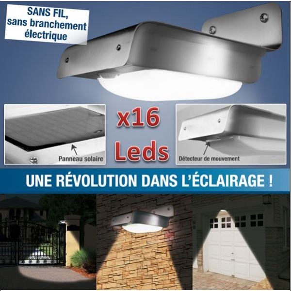 lampe exterieur solaire detecteur