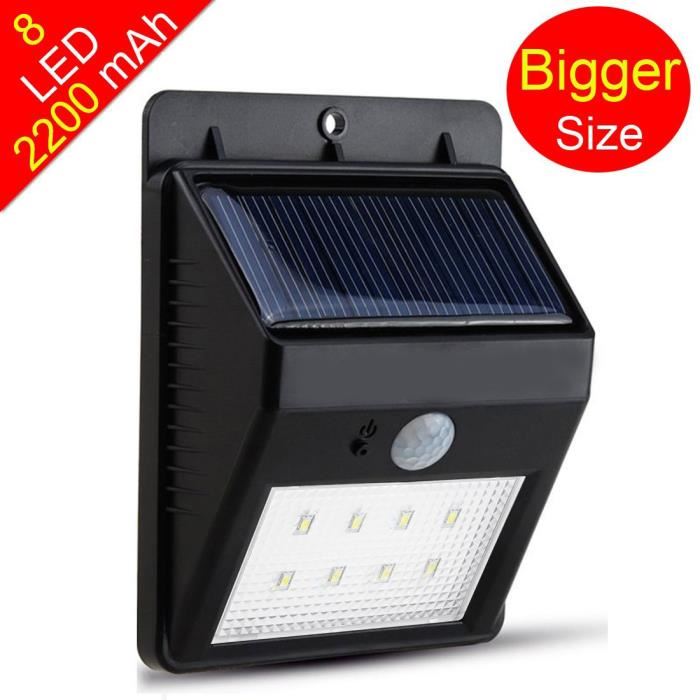 lampe exterieur solaire detecteur