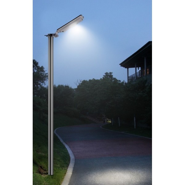 lampadaire ext�rieur solaire puissant avec d�tecteur de mouvement