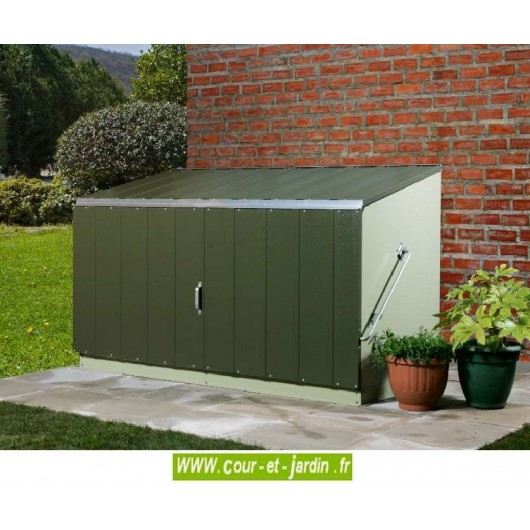 Coffre De Rangement étanche EAST OAK 117L - Pour Jardin, Balcon Ou Piscine