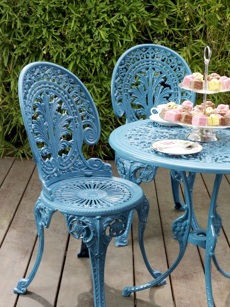meubles de jardin fer forge ancien