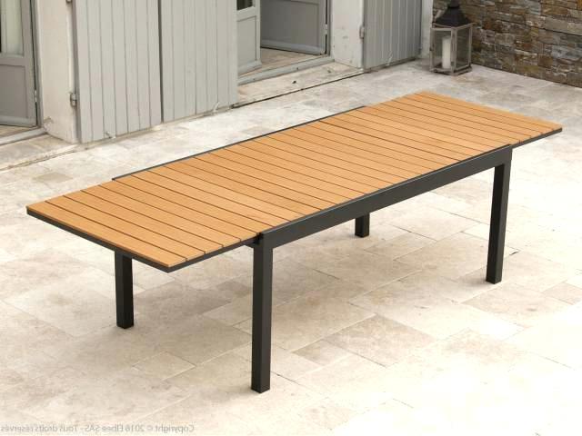 mobilier de jardin bois composite