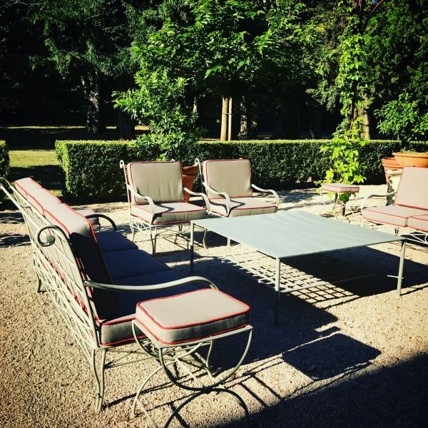 mobilier de jardin en fer forge