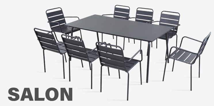 mobilier de jardin pas cher design