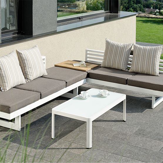 mobilier jardin alu