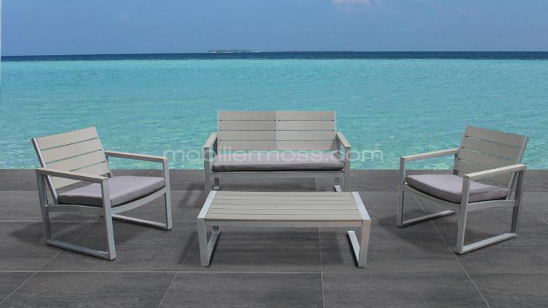 mobilier jardin alu