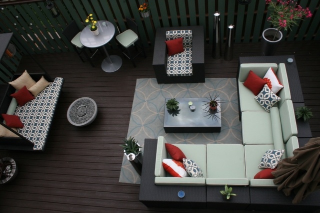 mobilier lounge exterieur