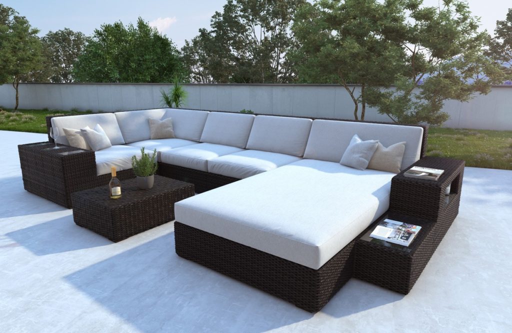 mobilier lounge exterieur