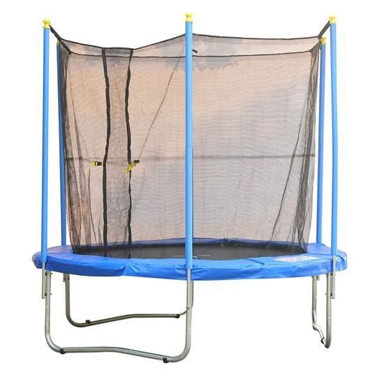montage filet trampoline