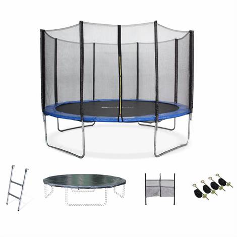 montage filet trampoline