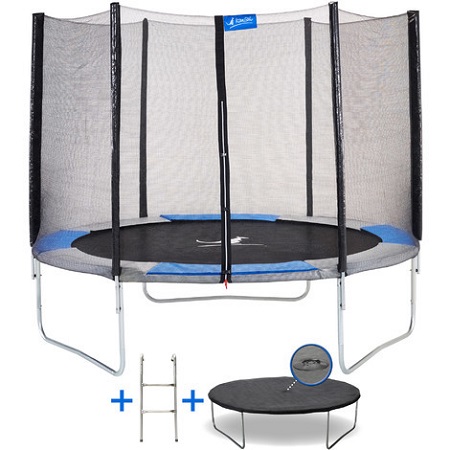 montage filet trampoline
