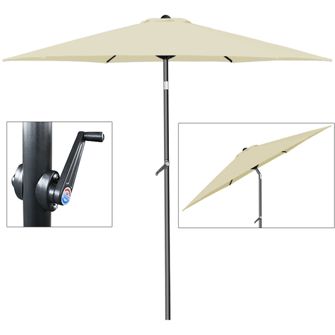 parasol 2m inclinable