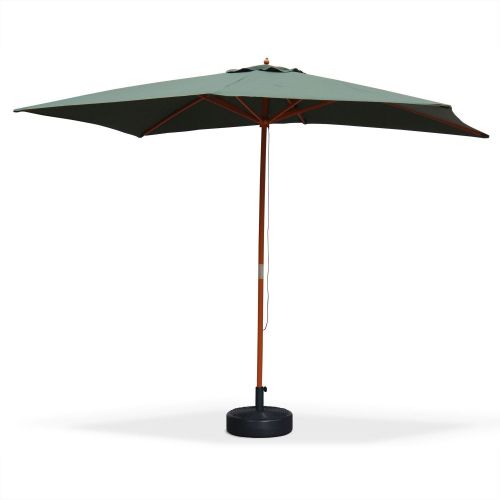 parasol rectangulaire bois 3x2